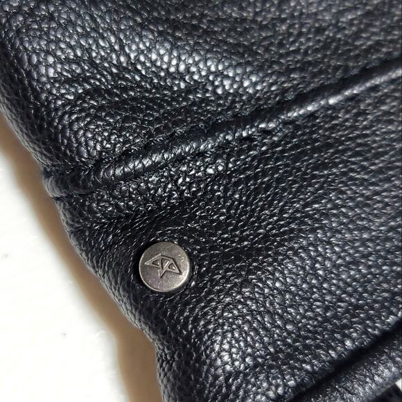 Celtek Domo Leather Gloves Womens Large Black Faux Fur Lined Driving Winter New - Picture 4 of 8